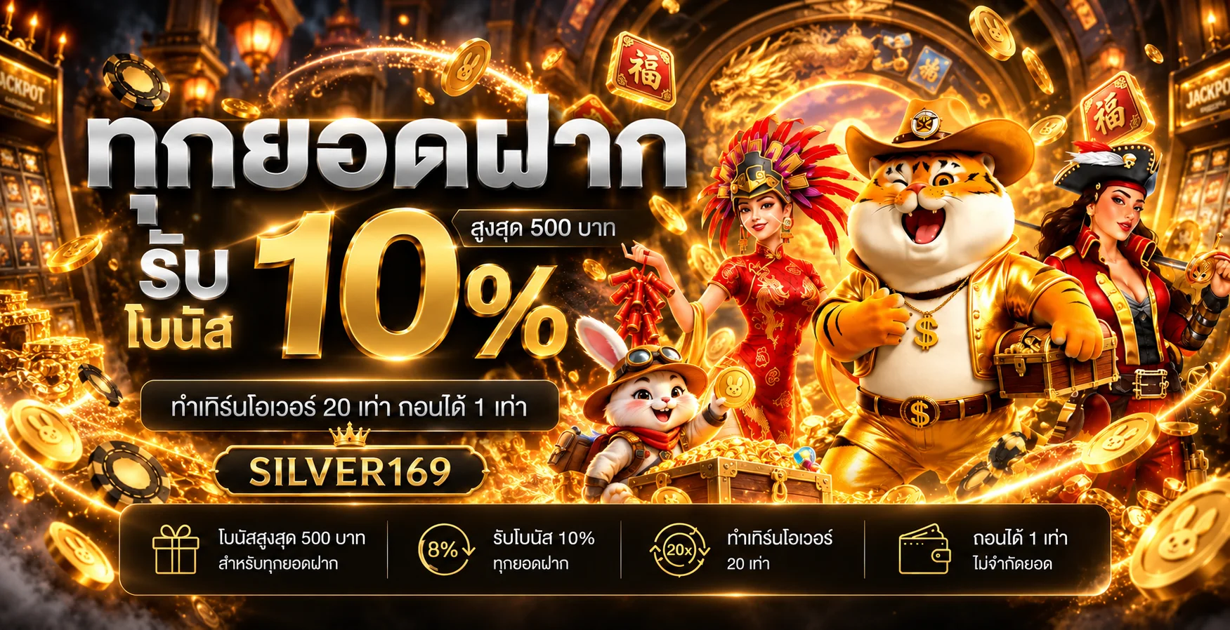 SILVER169 | ทางเข้า สมัคร สล็อต และคู่มือใช้งาน